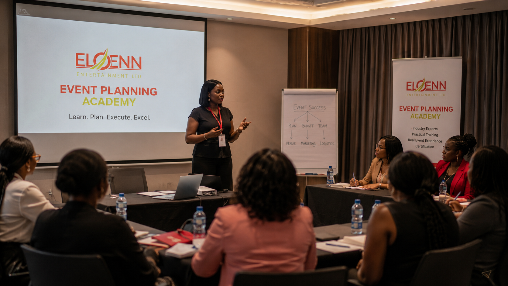 Eloenn Event Planning Academy — behind the scenes